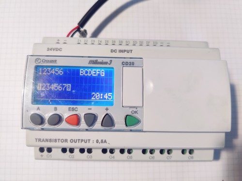 Crouzet millenium cd20s vdc - millenium, 3